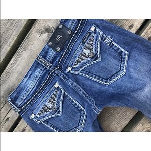 {Miss Me} Jeans Ultra Low Rise size 27x31